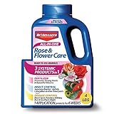 BioAdvanced 043929293566 Bayer Advanced 701110A All in One Rose and Flower Care Granules, 4-Pou, 4-Pound, Assorted