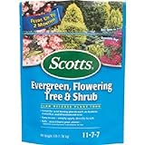 Scotts Continuous Release Evergreen Flowering Tree and Shrub Fertilizer, 3-Pound (Not Sold in Pinellas County, FL) (2 Pack)