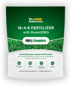 Andersons complete fertilizer contains all nutrients necessary for optimal growth