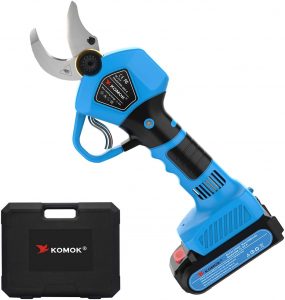 Komok electric shears uses quality materials to make clean cuts