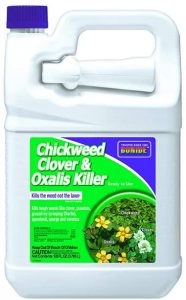 Mecoprop found in bonide's clover killer is a broadleaf selective killer