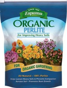 Epsoma perlite is great to be mixed into soil potting mix