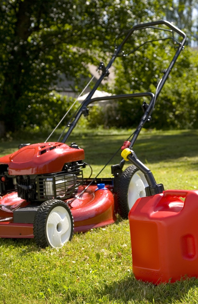 Both oil and gas in a lawn mower need to be changed.